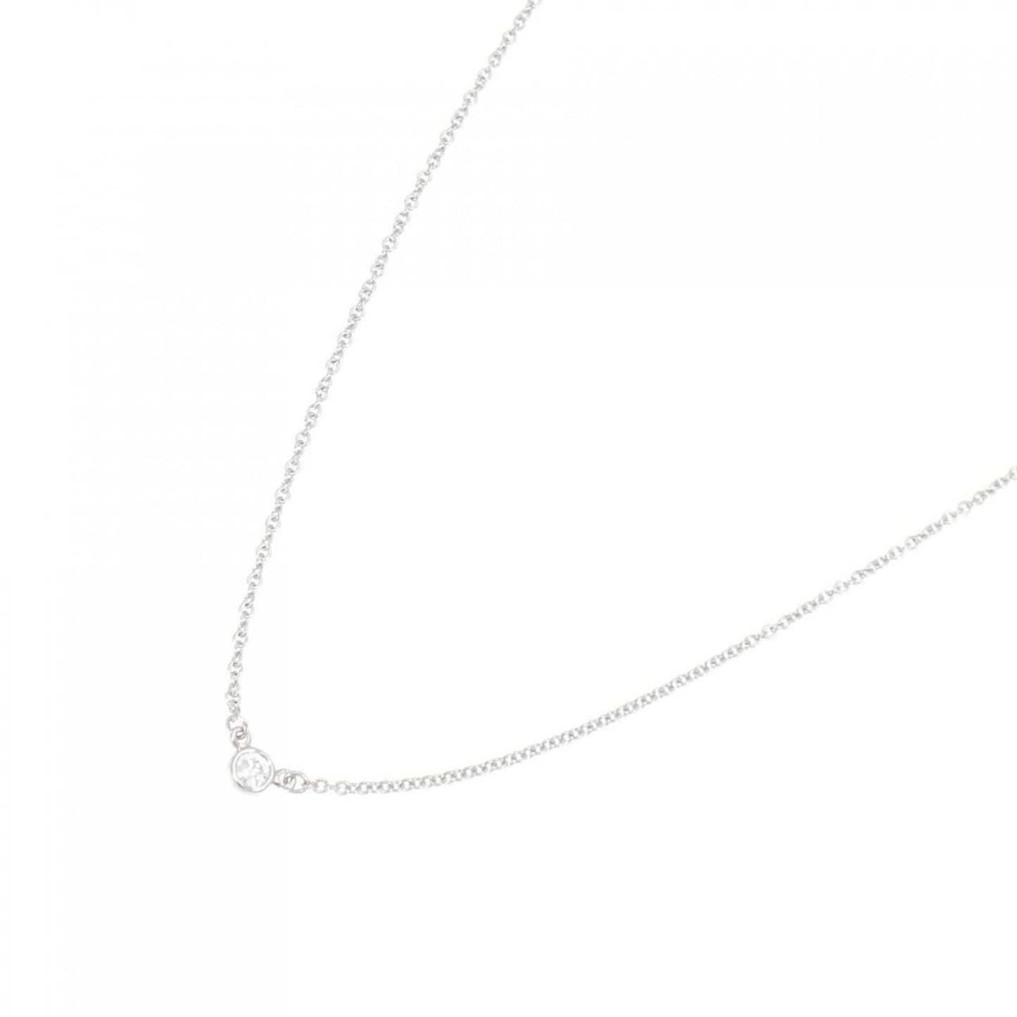 Tiffany & Co By the yard, Silver, Platinum, necklace