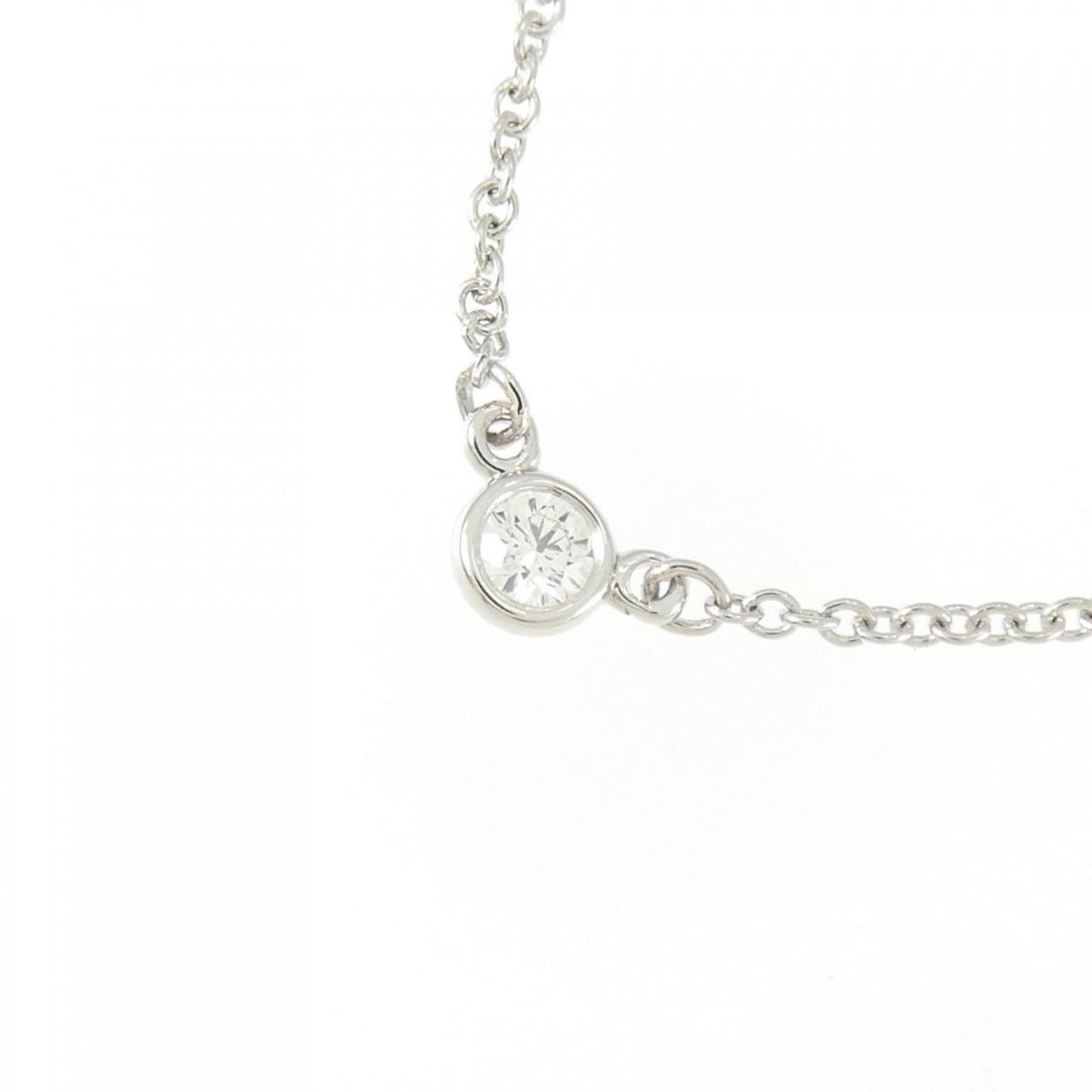 Tiffany & Co By the yard, Silver, Platinum, necklace