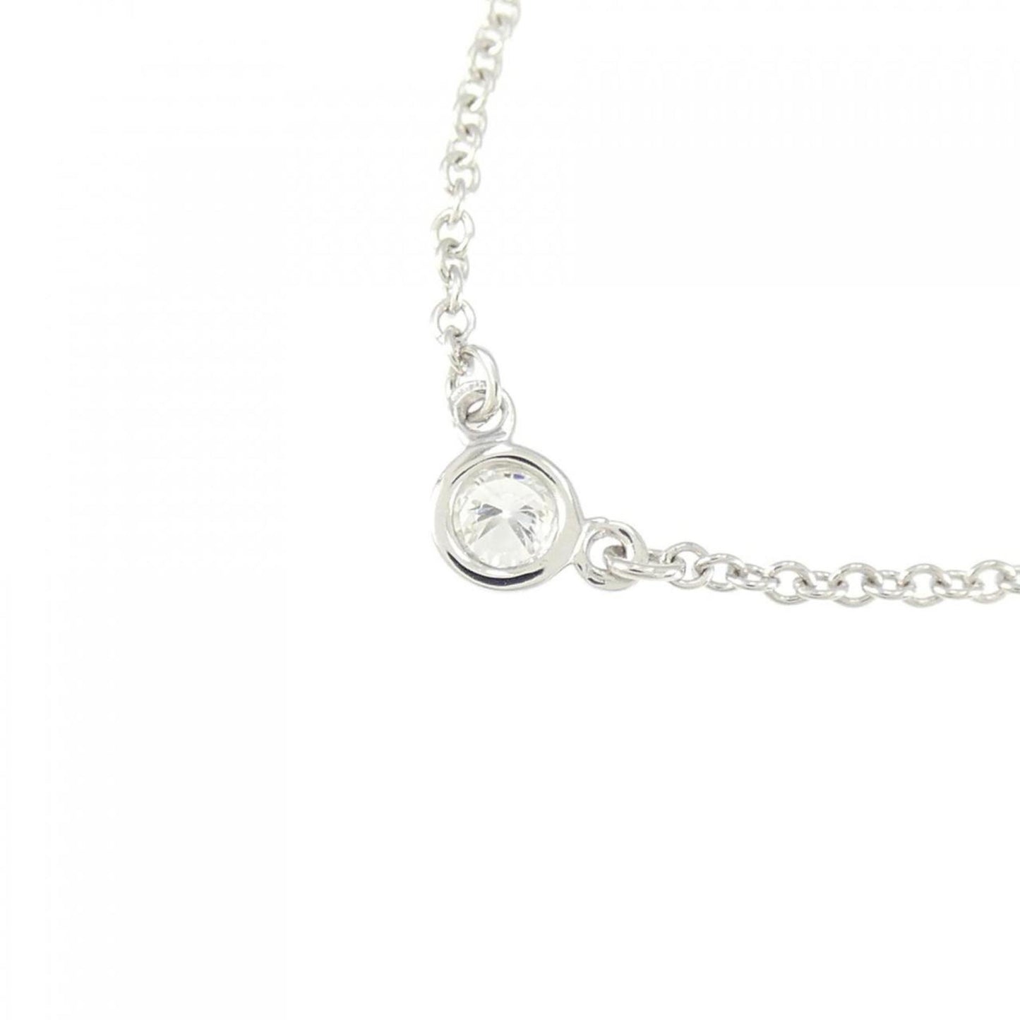 Tiffany & Co By the yard, Silver, Platinum, necklace