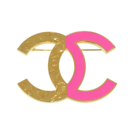 Chanel Coco Mark, Gold, Gold Plated, brooch