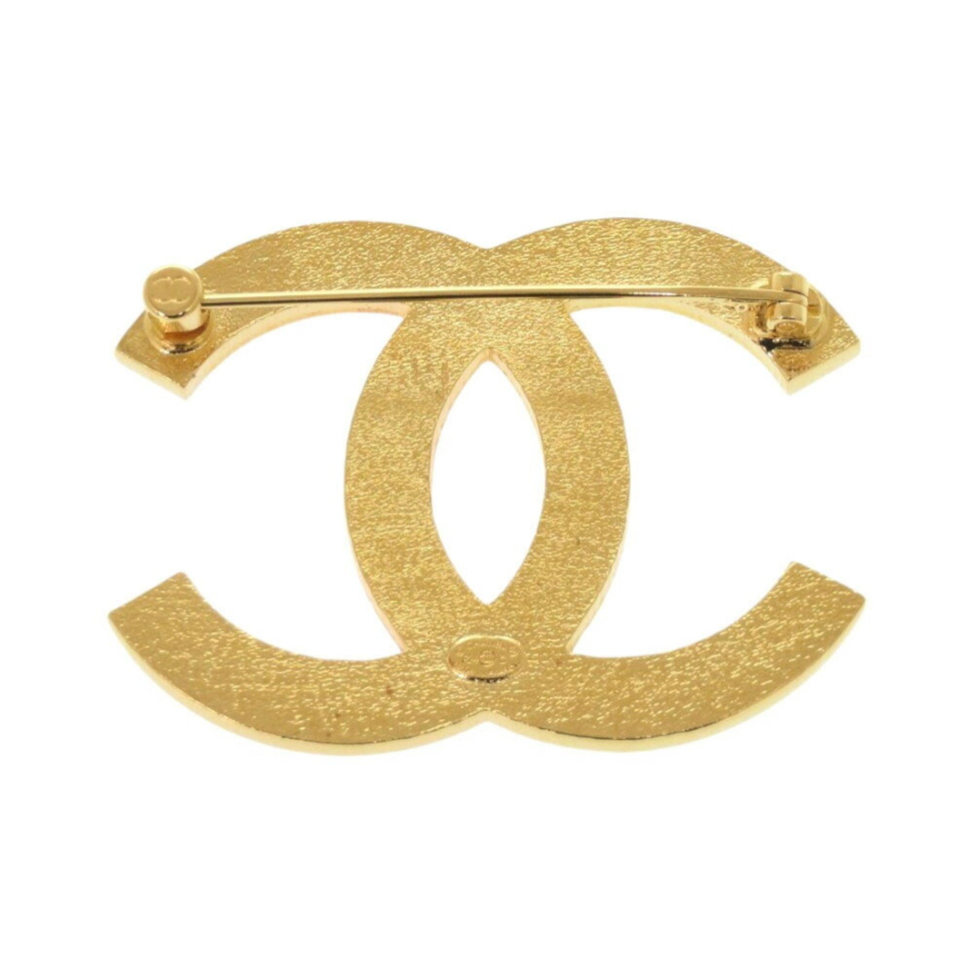 Chanel Coco Mark, Gold, Gold Plated, brooch