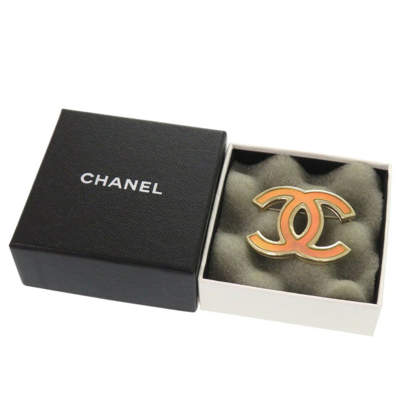 Chanel Coco Mark, Gold, Gold Plated, brooch