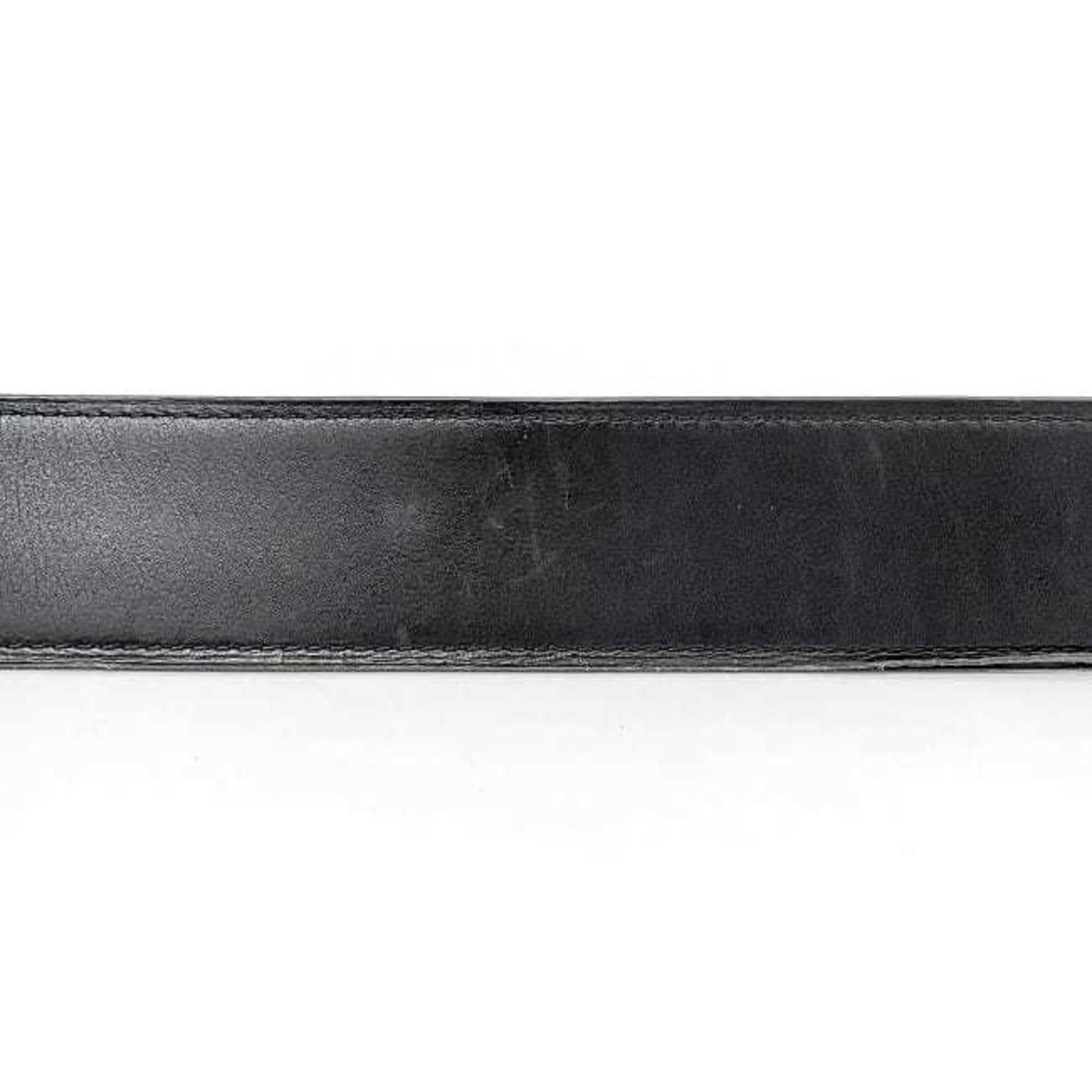 Hermès Constance, Black, Leather, belt