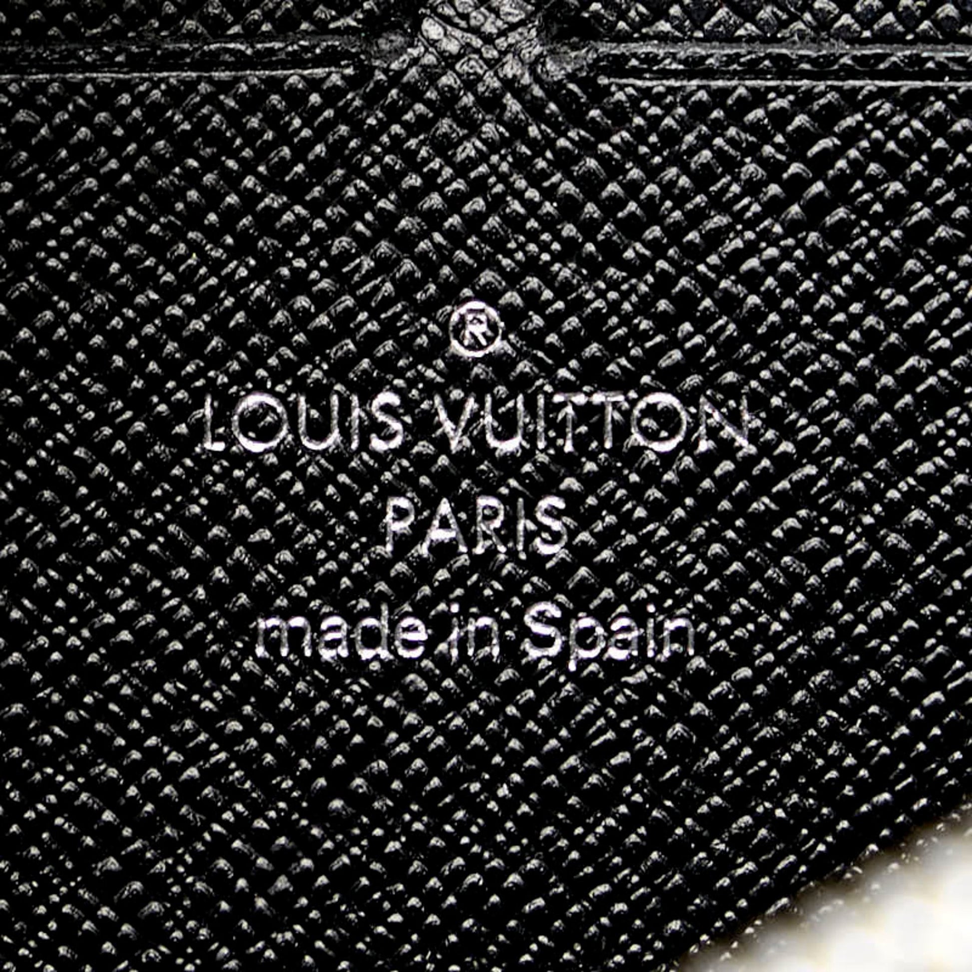 Louis Vuitton Zippy wallet, Black, Leather, wallet