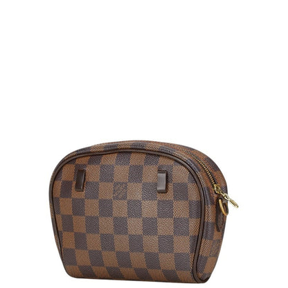 Louis Vuitton Ipanema, Brown, Canvas, clutch