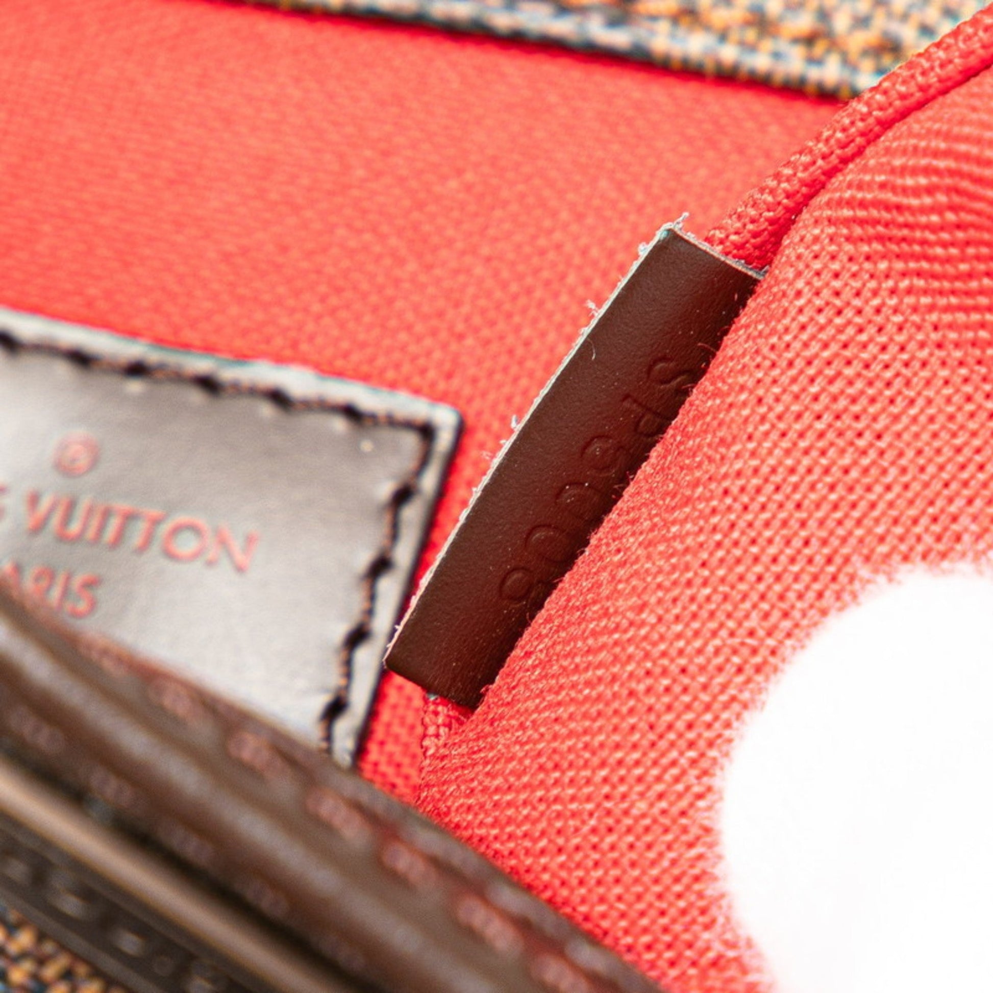 Louis Vuitton Bloomsbury, Brown, Canvas, shoulder