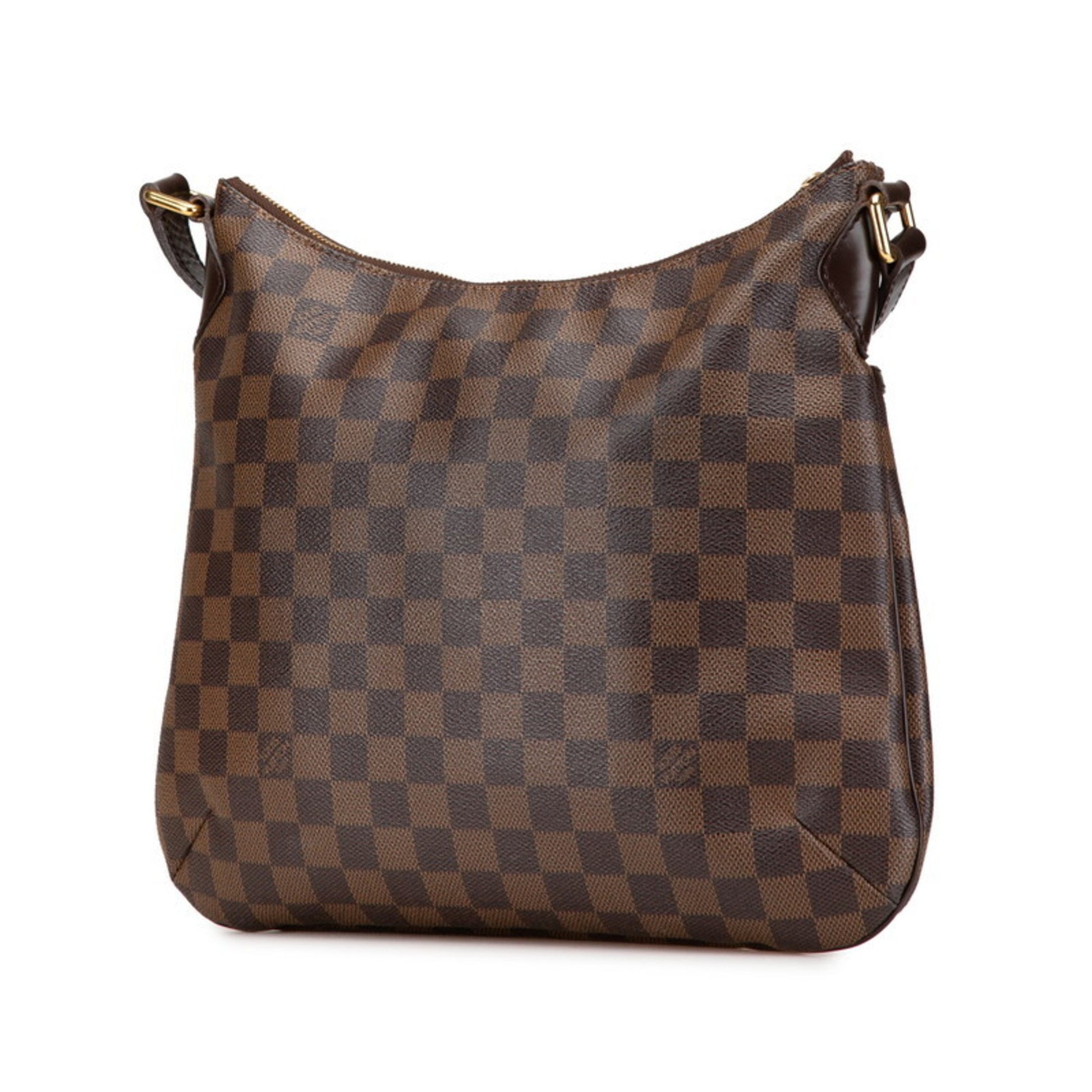 Louis Vuitton Bloomsbury, Brown, Canvas, shoulder