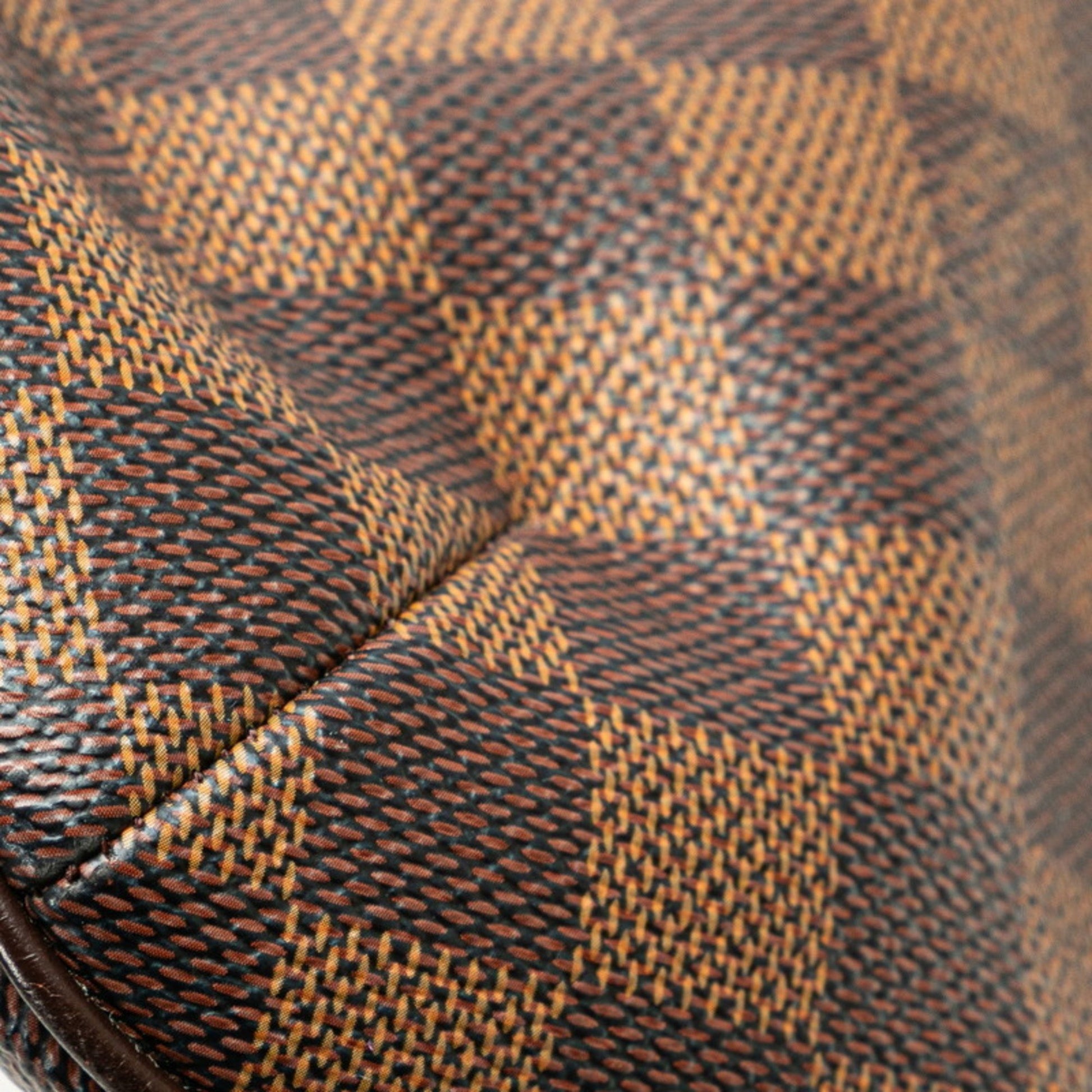 Louis Vuitton Bloomsbury, Brown, Canvas, shoulder