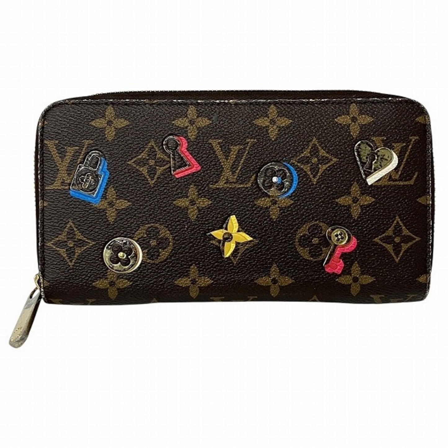 Louis Vuitton Zippy wallet, Brown, Canvas, wallet