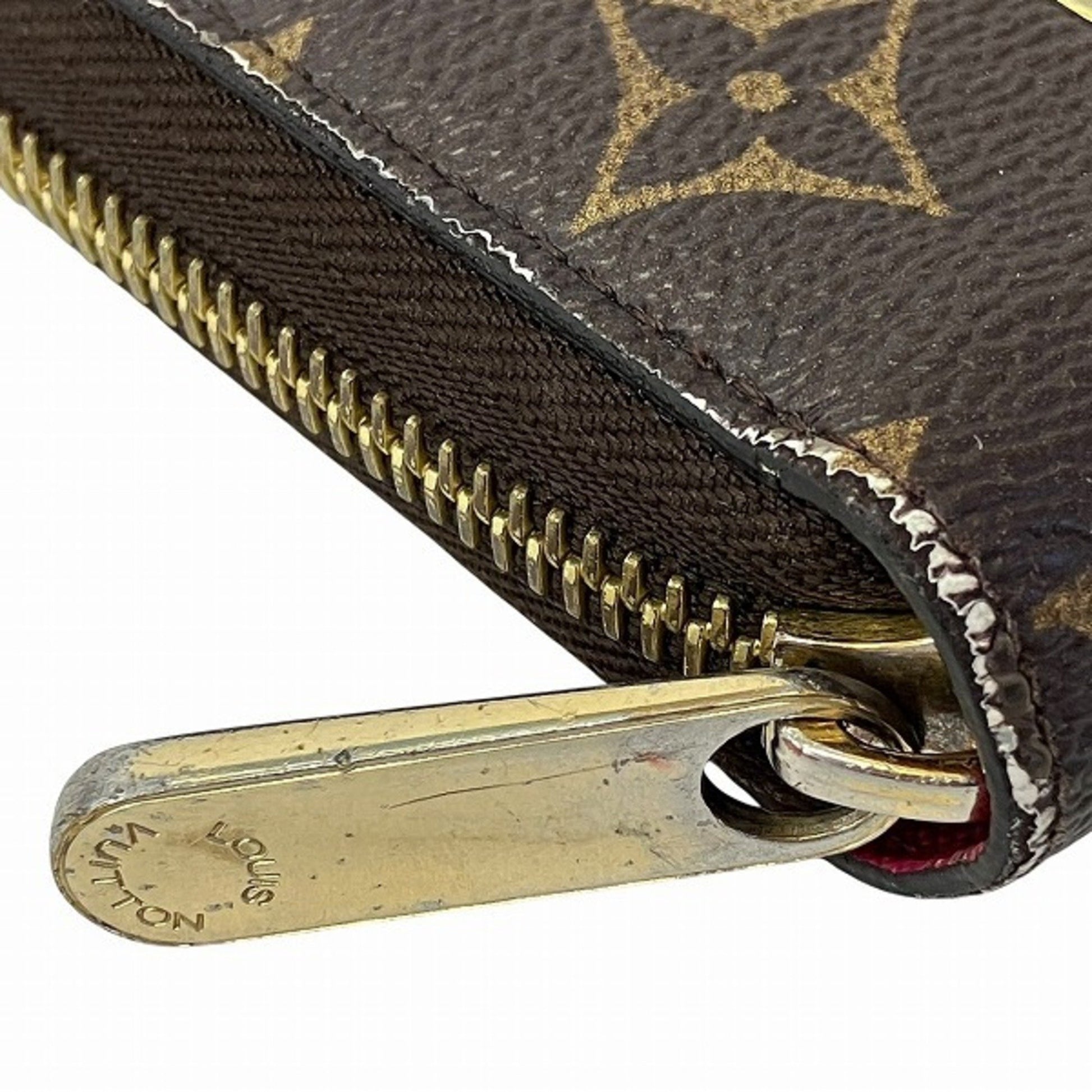 Louis Vuitton Zippy wallet, Brown, Canvas, wallet