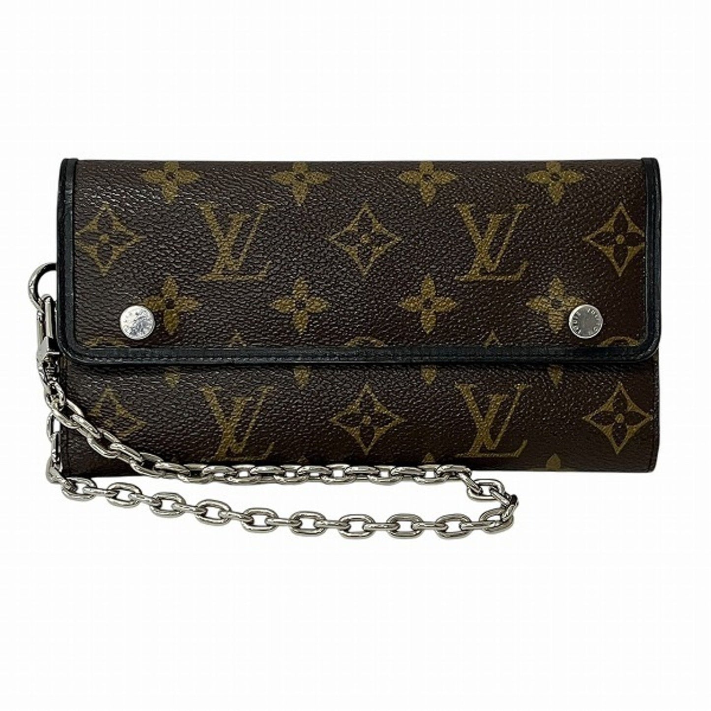 Louis Vuitton Accordeon wallet, Brown, Canvas, wallet