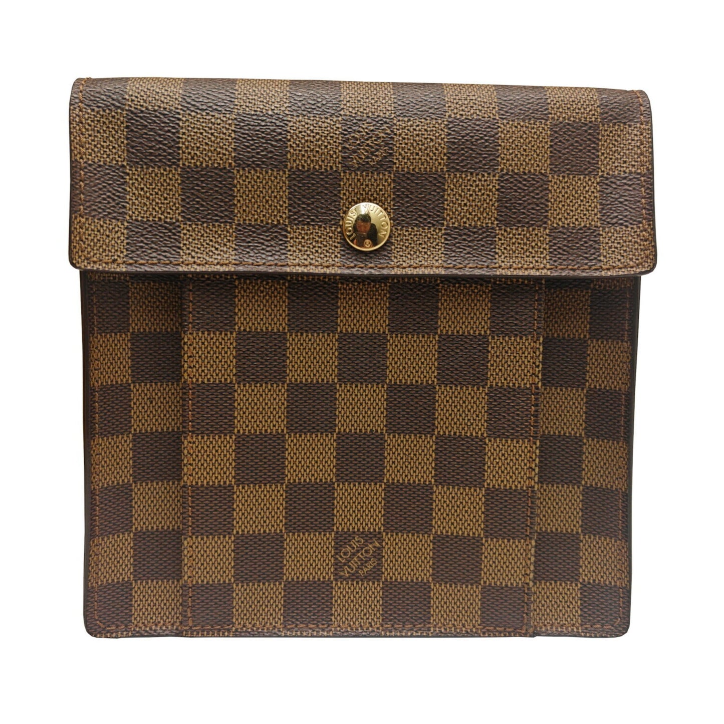 Louis Vuitton Pimlico, Brown, Canvas, shoulder
