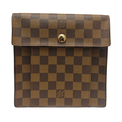 Louis Vuitton Pimlico, Brown, Canvas, shoulder