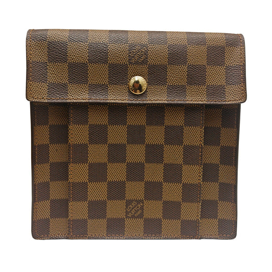 Louis Vuitton Pimlico, Brown, Canvas, shoulder
