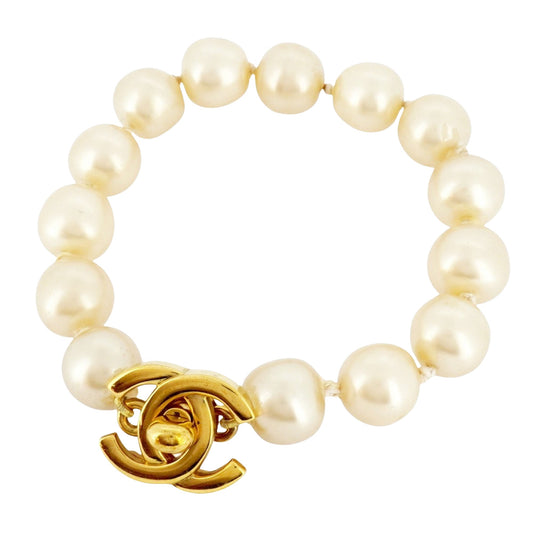 Chanel Coco Mark, Gold, Gold Plated, bracelet