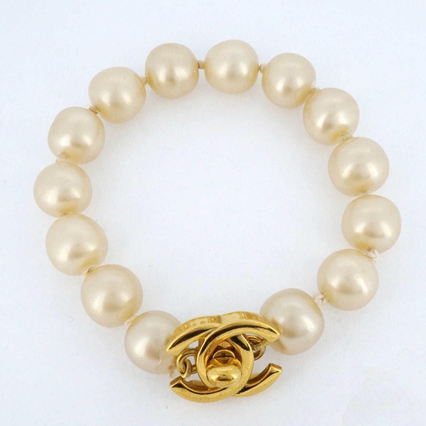 Chanel Coco Mark, Gold, Gold Plated, bracelet