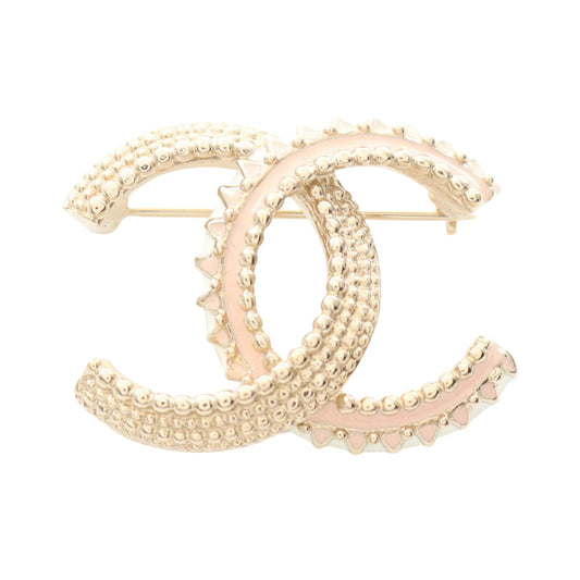 Chanel Coco Mark, Gold, Gold Plated, brooch