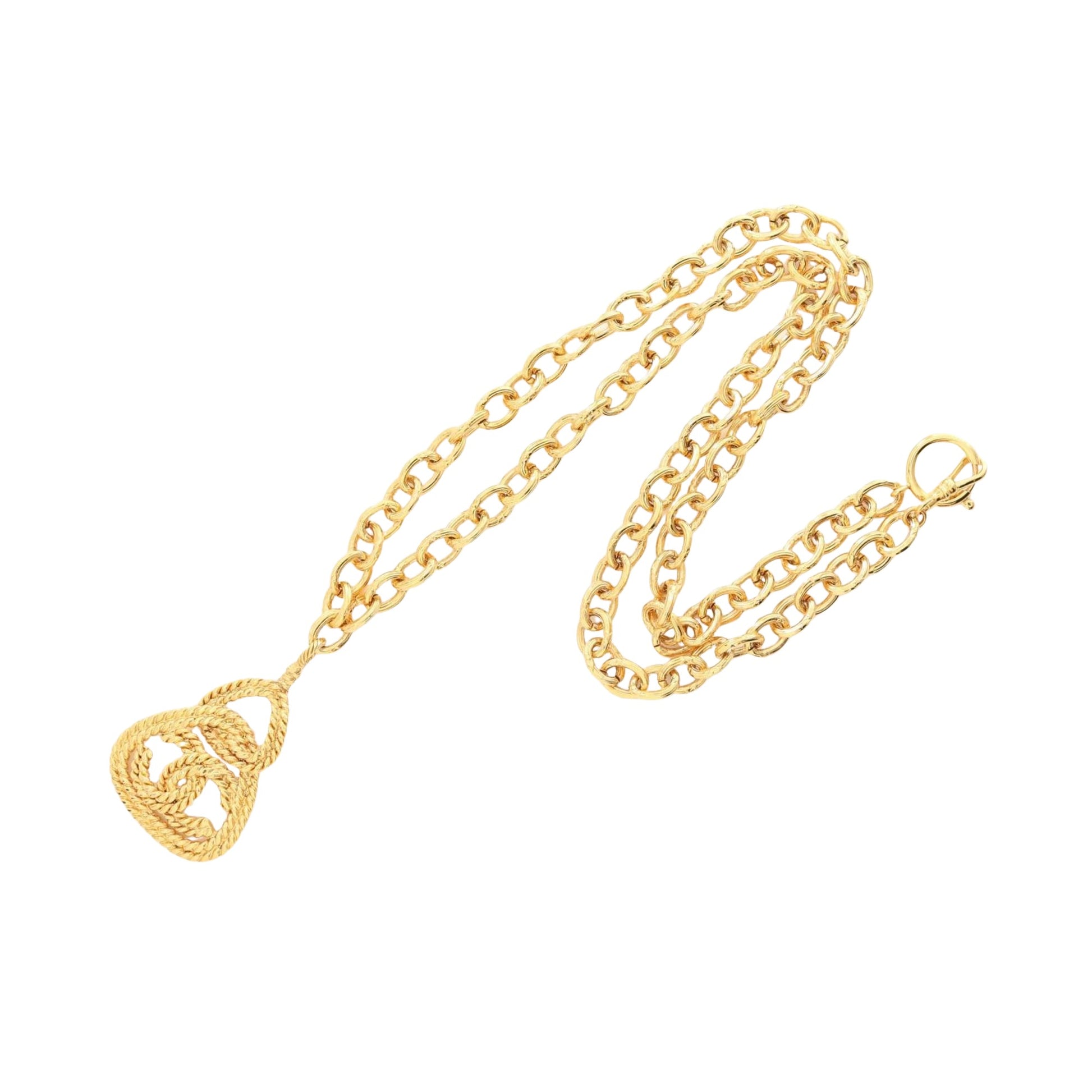 Chanel Coco Mark, Gold, Gold Plated, necklace