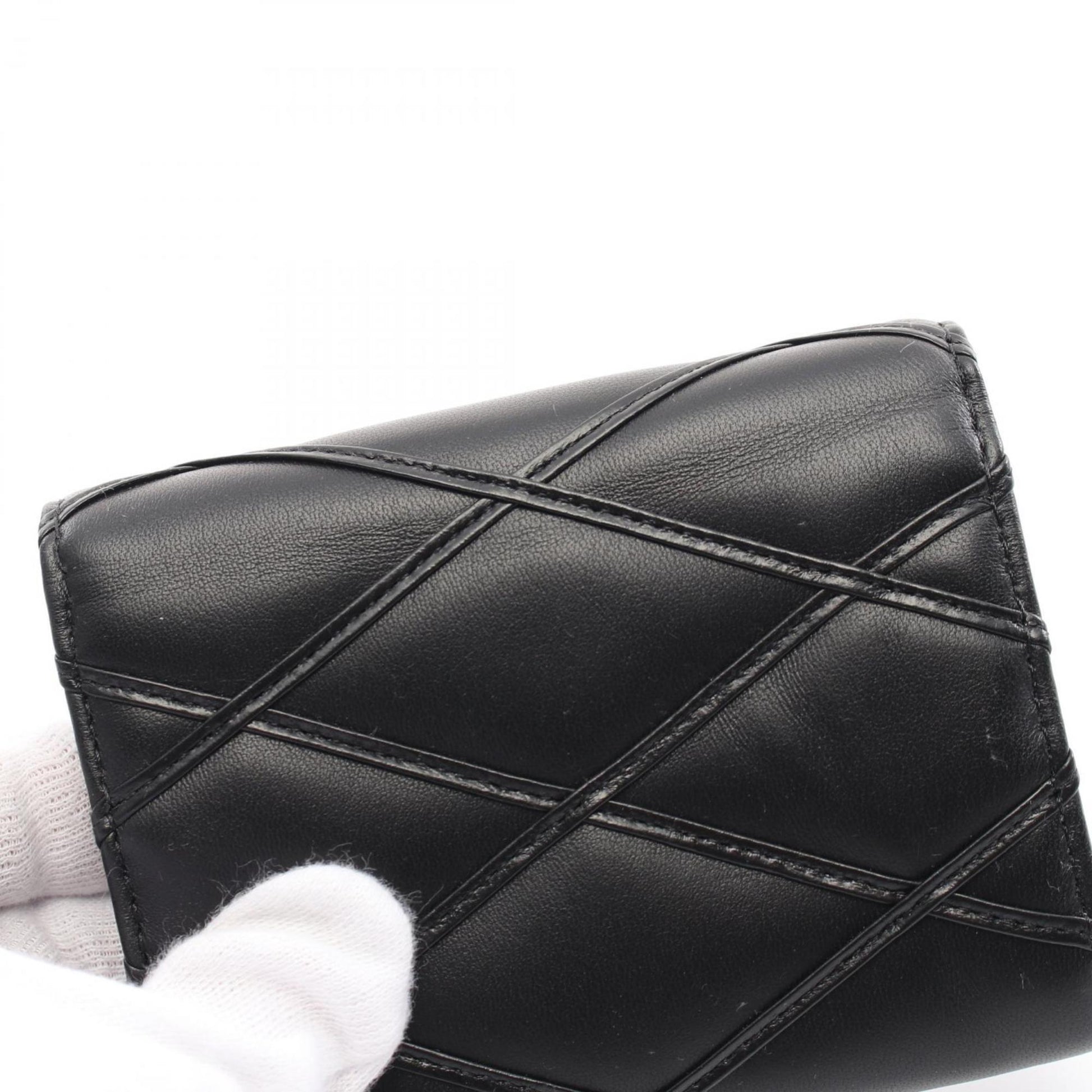 Louis Vuitton GO 14, Black, Leather, wallet