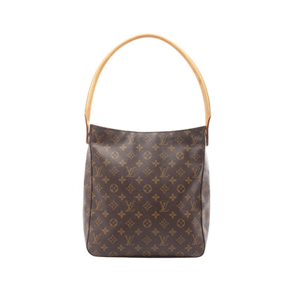 Louis Vuitton Looping GM, Brown, Canvas, shoulder
