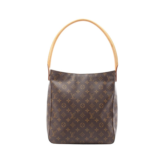 Louis Vuitton Looping GM, Brown, Canvas, shoulder
