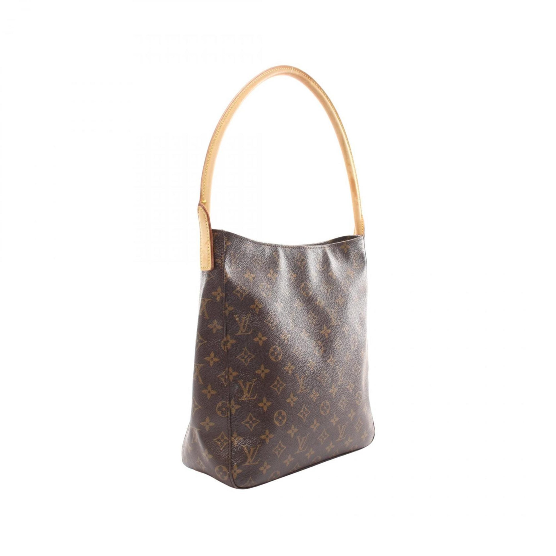 Louis Vuitton Looping GM, Brown, Canvas, shoulder