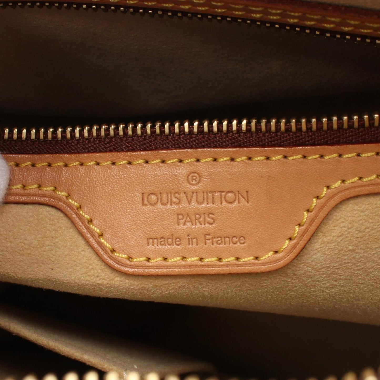 Louis Vuitton Looping GM, Brown, Canvas, shoulder