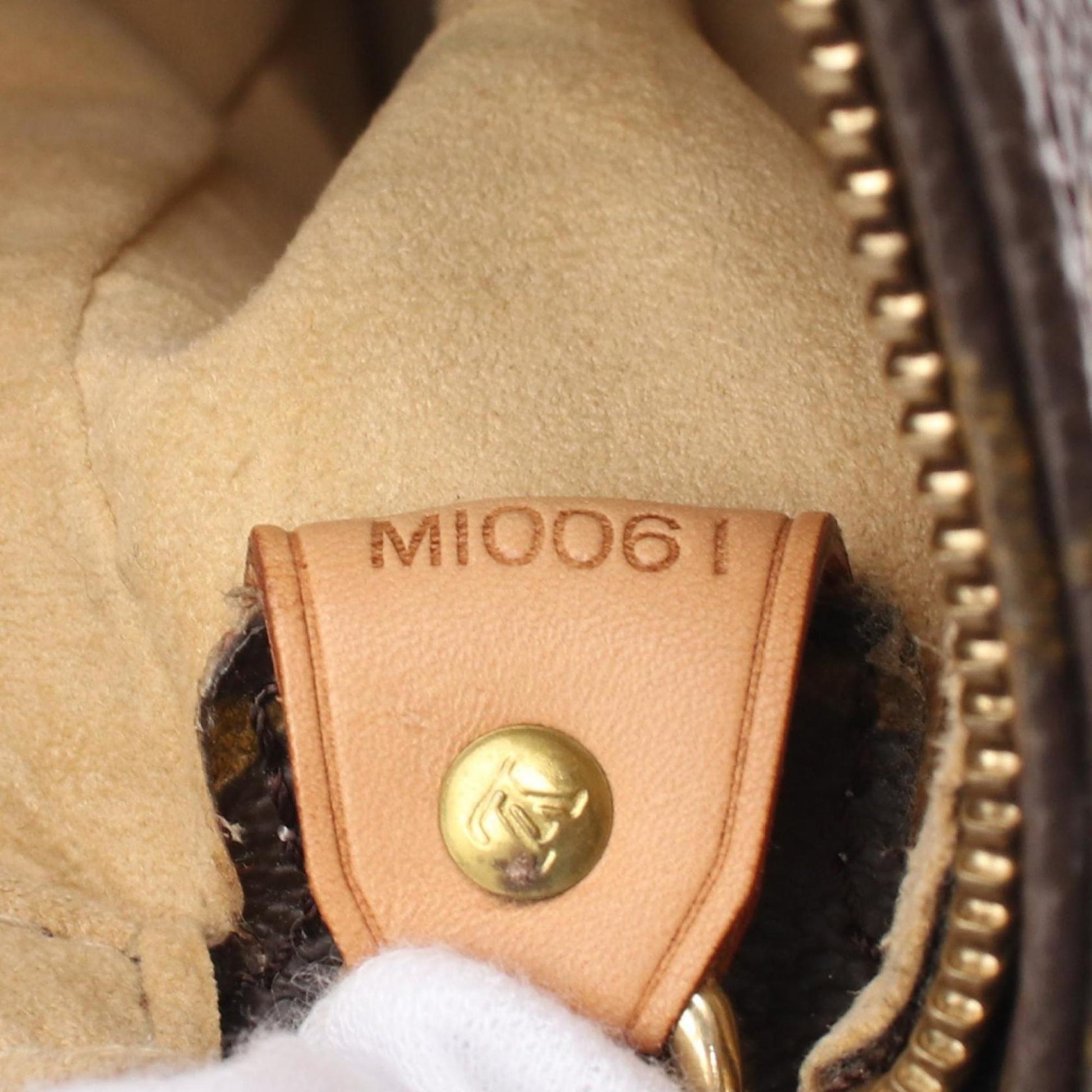 Louis Vuitton Looping GM, Brown, Canvas, shoulder