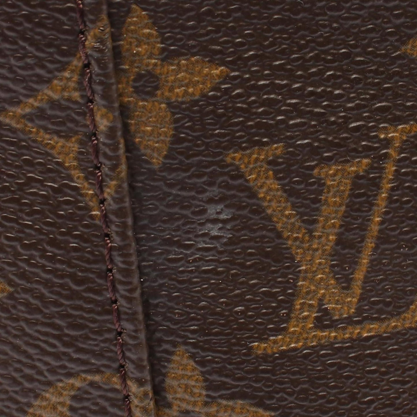 Louis Vuitton Looping GM, Brown, Canvas, shoulder