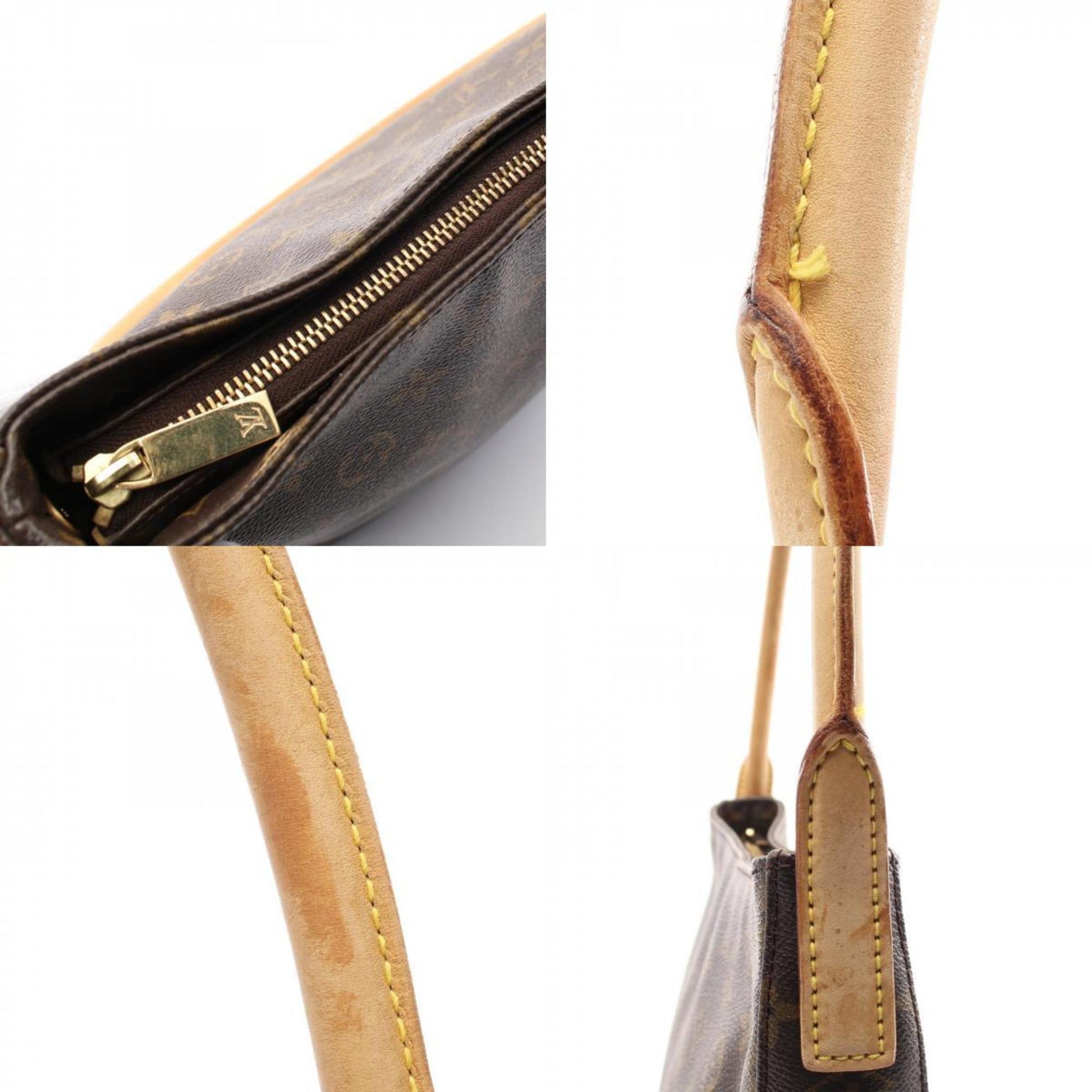 Louis Vuitton Looping GM, Brown, Canvas, shoulder
