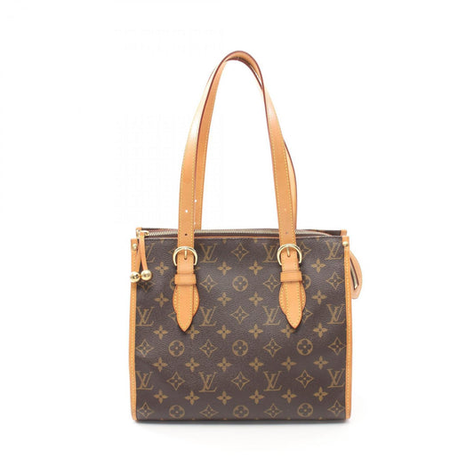 Louis Vuitton Popincourt, Brown, Canvas, tote
