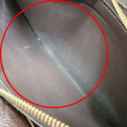 Louis Vuitton Sarah, Brown, Canvas, wallet