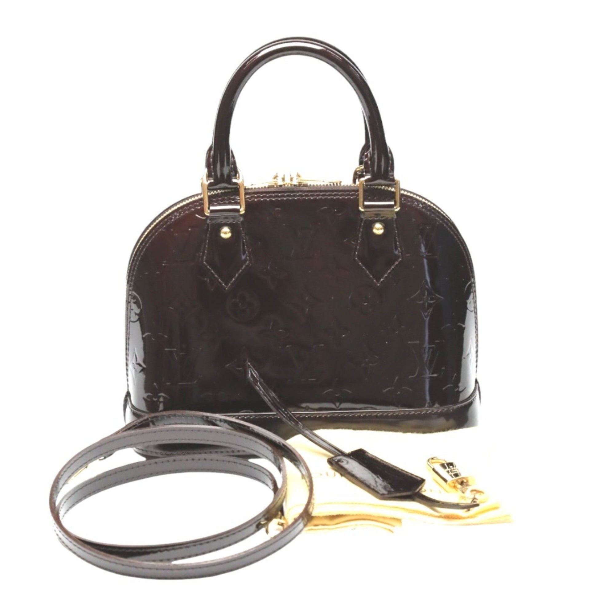 Louis Vuitton, Red, Canvas, handbag