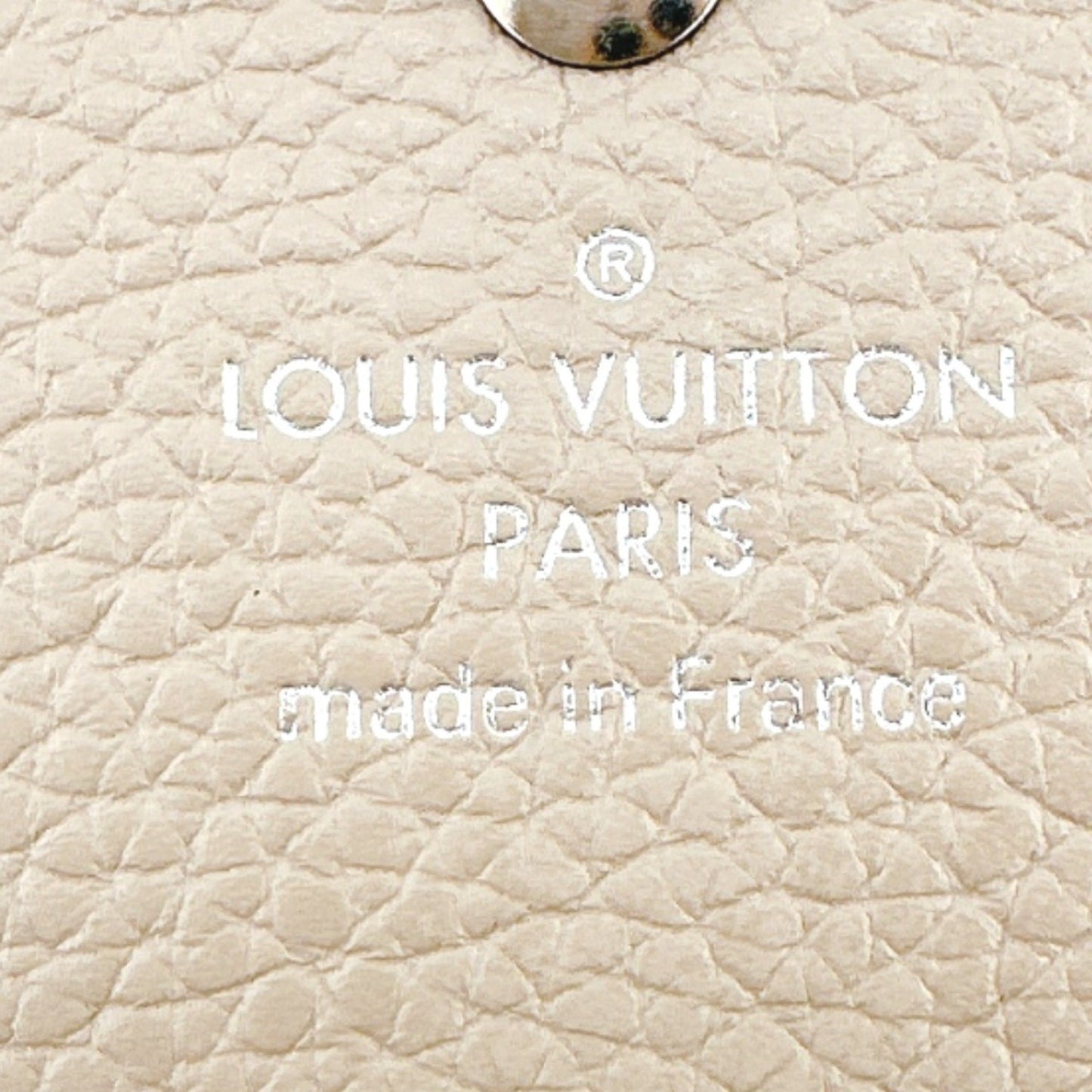 Louis Vuitton Portefeuille Iris, Beige, Leather, wallet