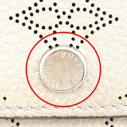 Louis Vuitton Portefeuille Iris, Beige, Leather, wallet