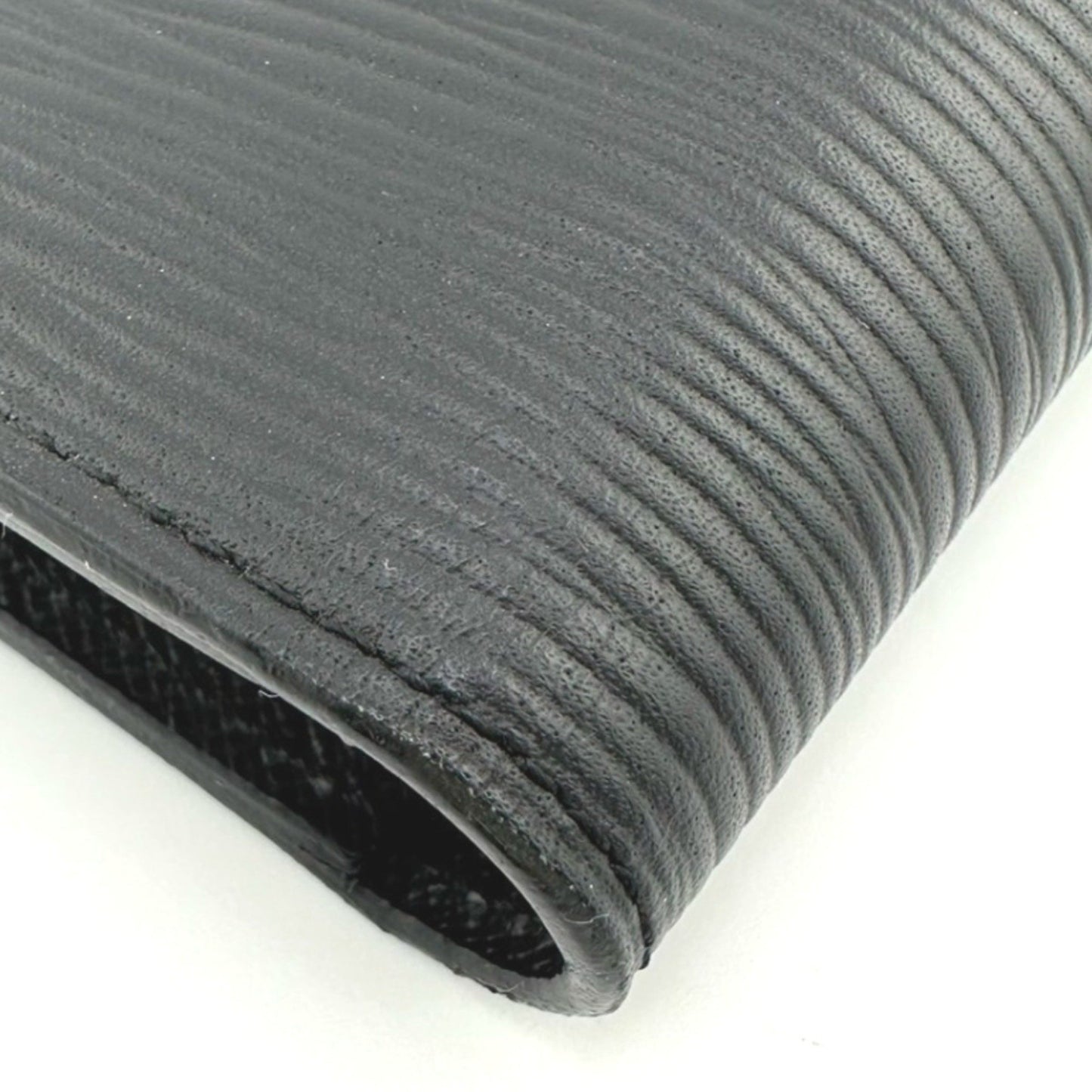 Louis Vuitton Portefeuille Brazza, Black, Leather, wallet