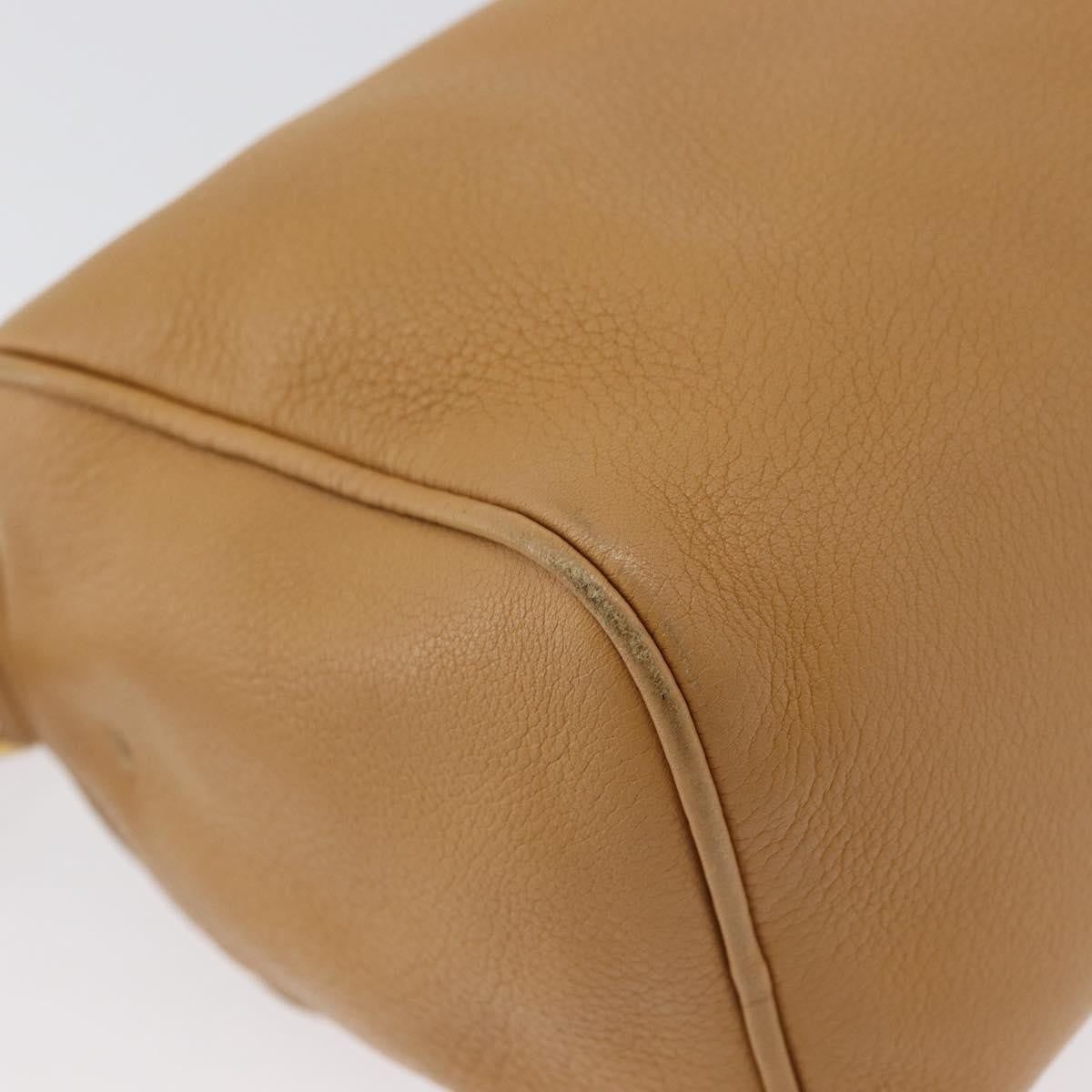 Prada Vintage Leather, Brown, Leather, Shoulder Bag