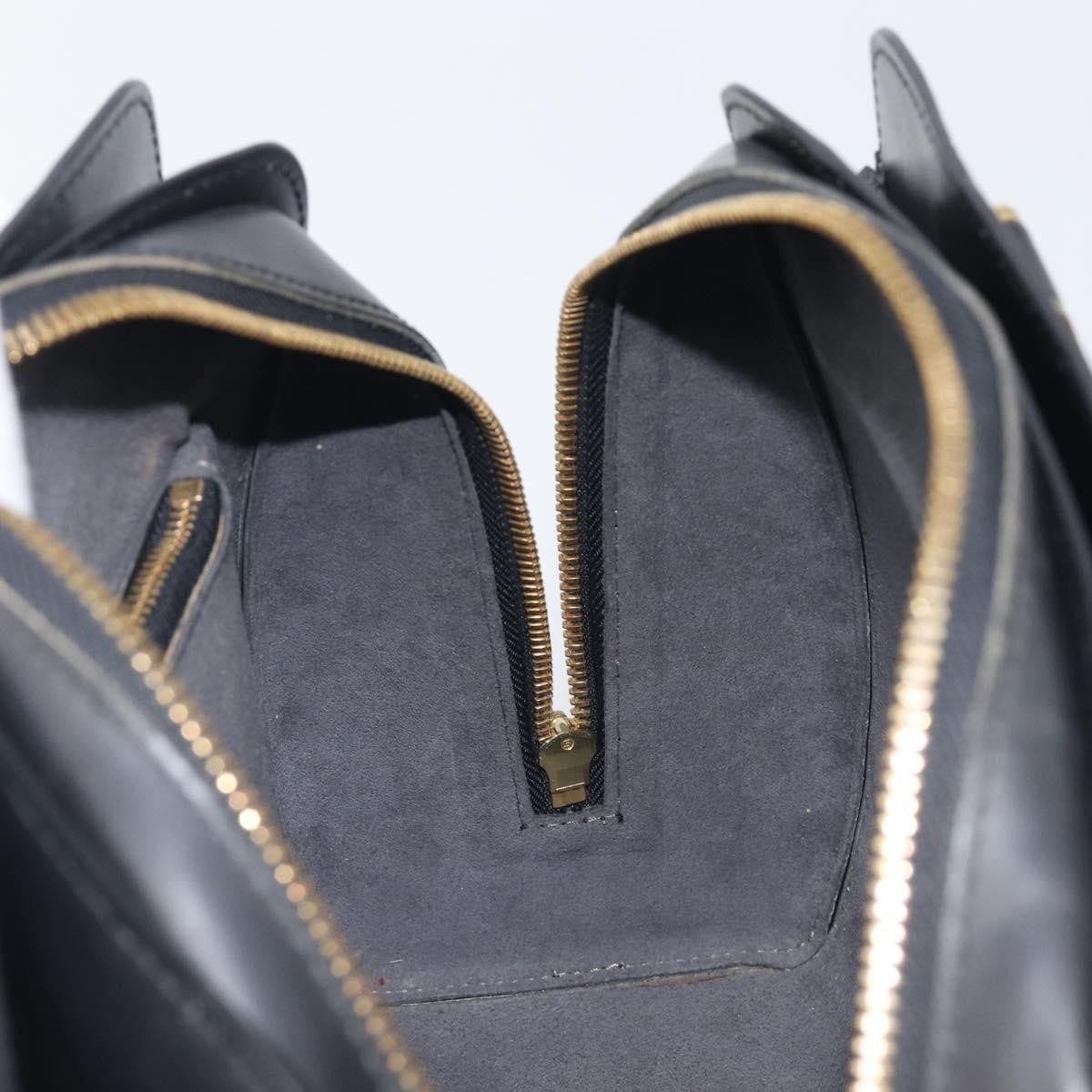 Louis Vuitton Pont Neuf Epi Leather, Black, Leather, Handbag