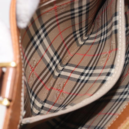Burberry Handle Tote Leather, Brown, Leather, Tote Bag