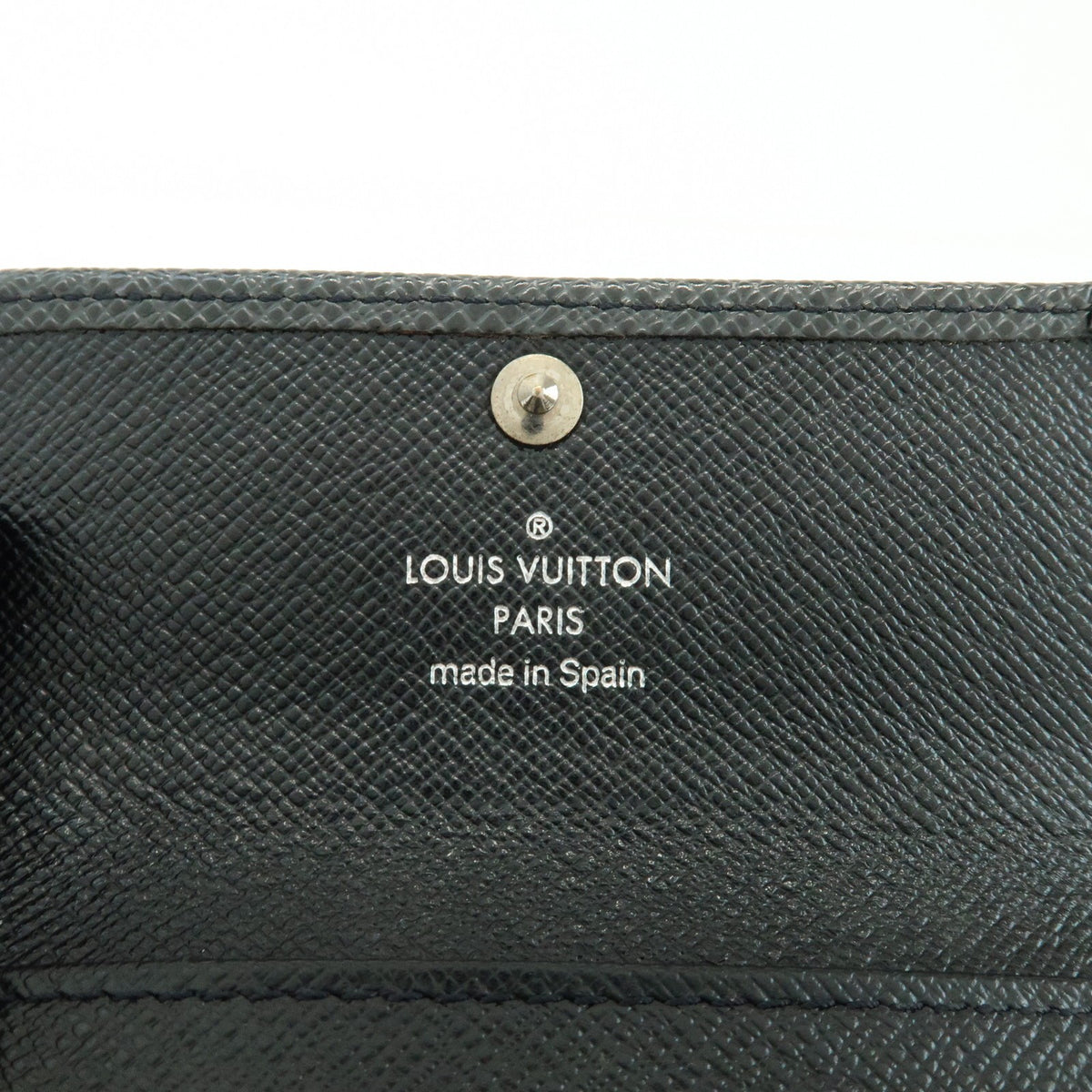Louis Vuitton Multiclés 4 Cuir verni, Black, Leather, Wallet