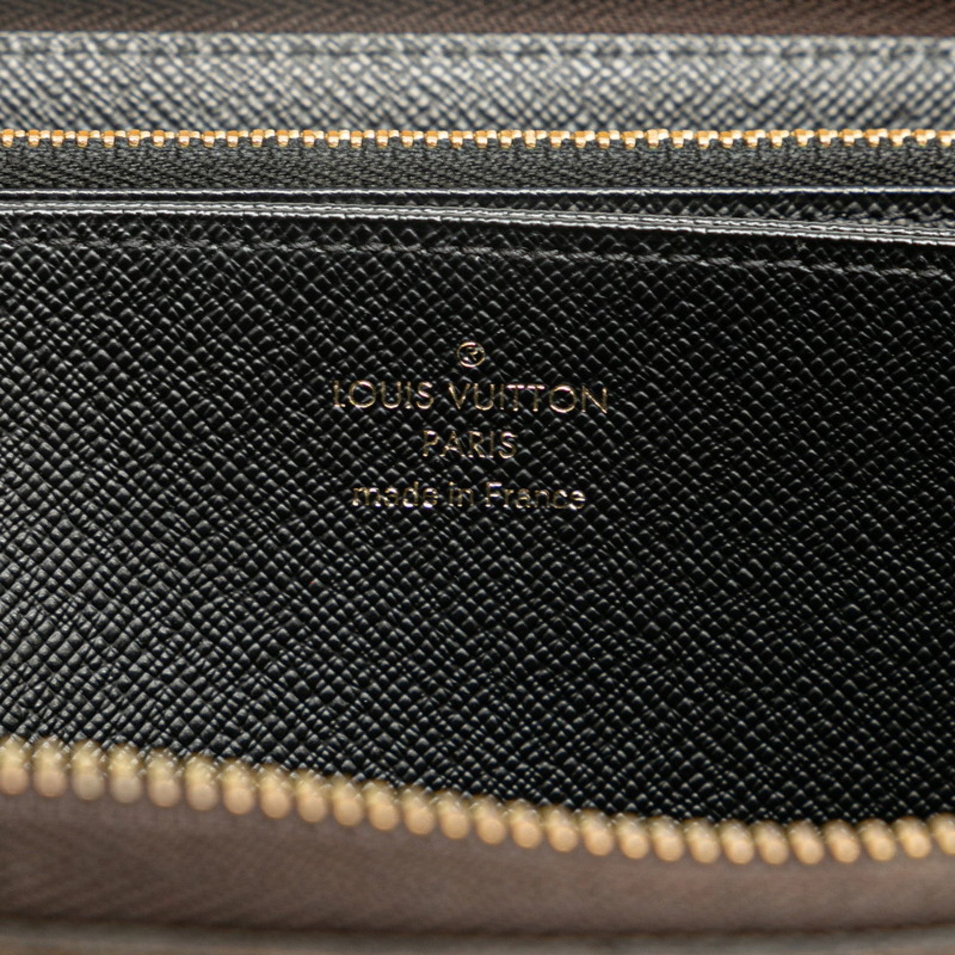 Louis Vuitton Zippy wallet, Brown, Canvas, wallet