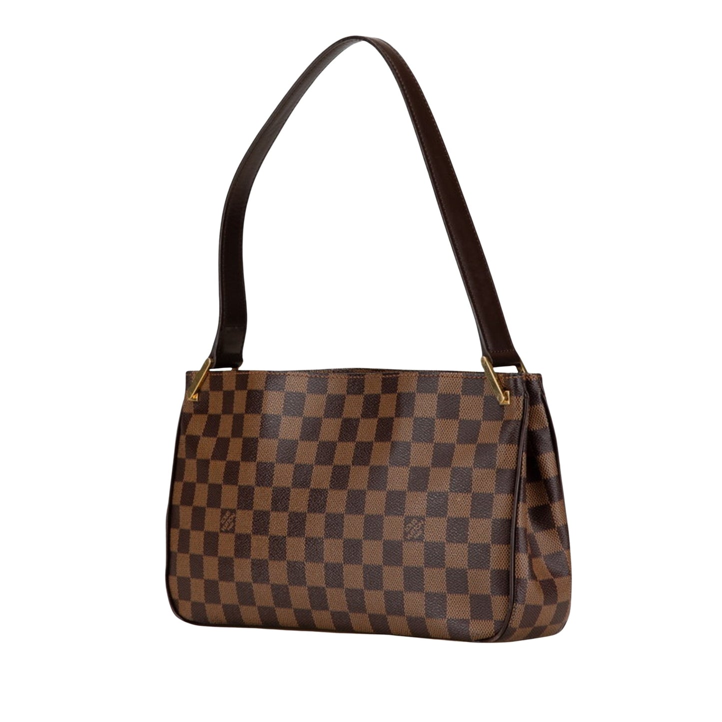 Louis Vuitton Aubagne, Brown, Canvas, shoulder