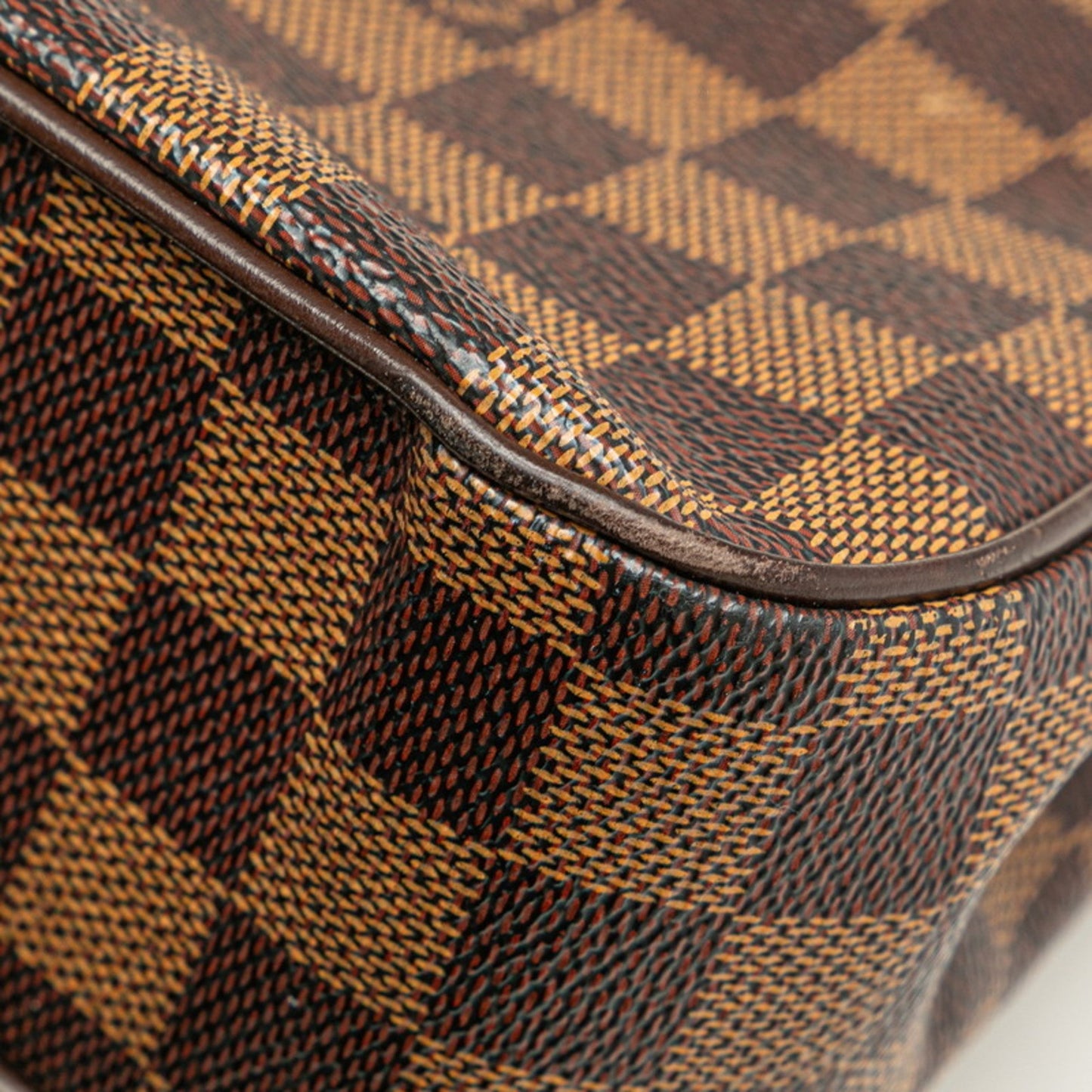 Louis Vuitton Aubagne, Brown, Canvas, shoulder