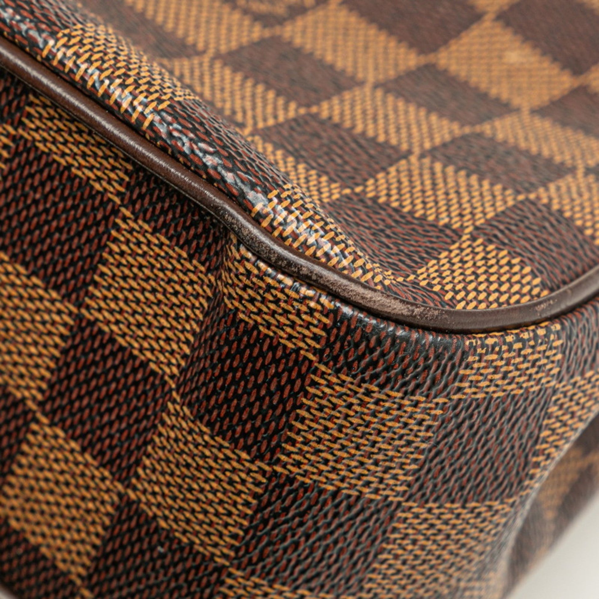 Louis Vuitton Aubagne, Brown, Canvas, shoulder