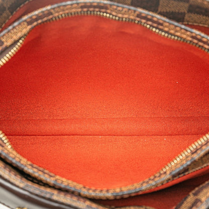 Louis Vuitton Aubagne, Brown, Canvas, shoulder