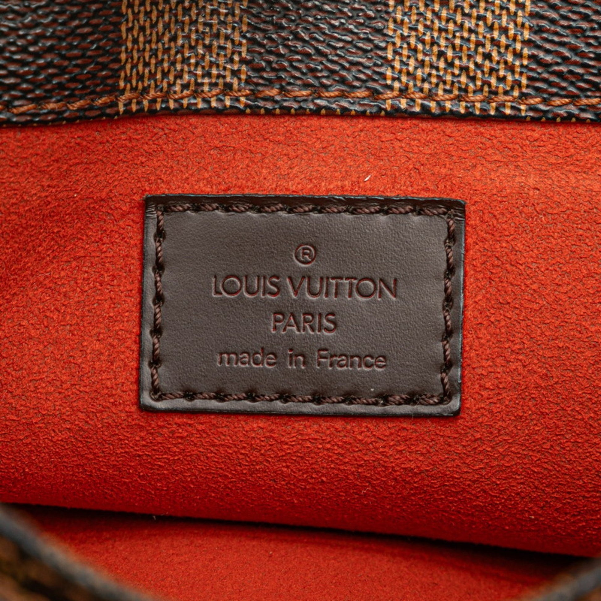 Louis Vuitton Aubagne, Brown, Canvas, shoulder