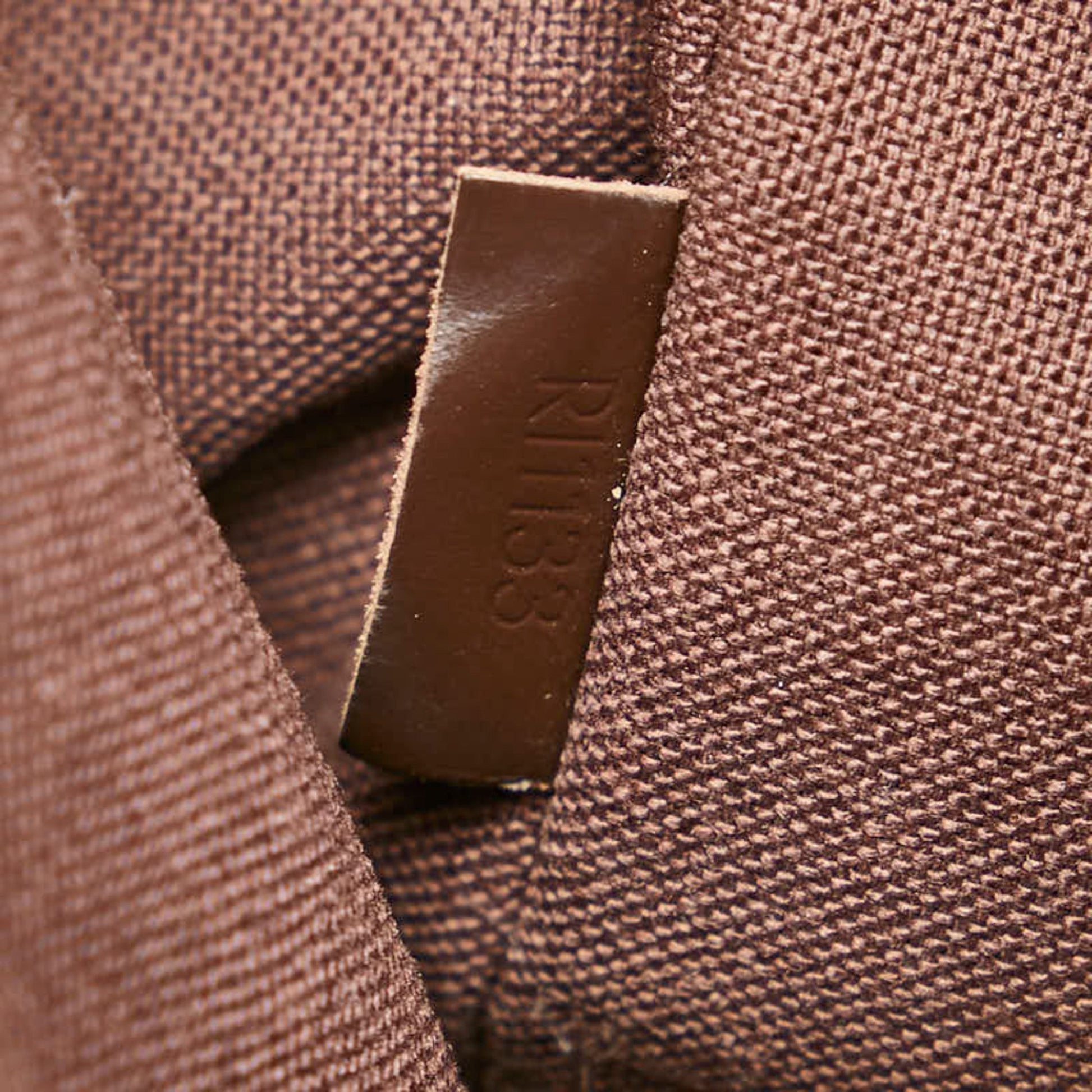 Louis Vuitton Brooklyn, Brown, Canvas, shoulder