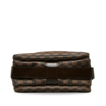 Louis Vuitton Naviglio, Brown, Canvas, shoulder