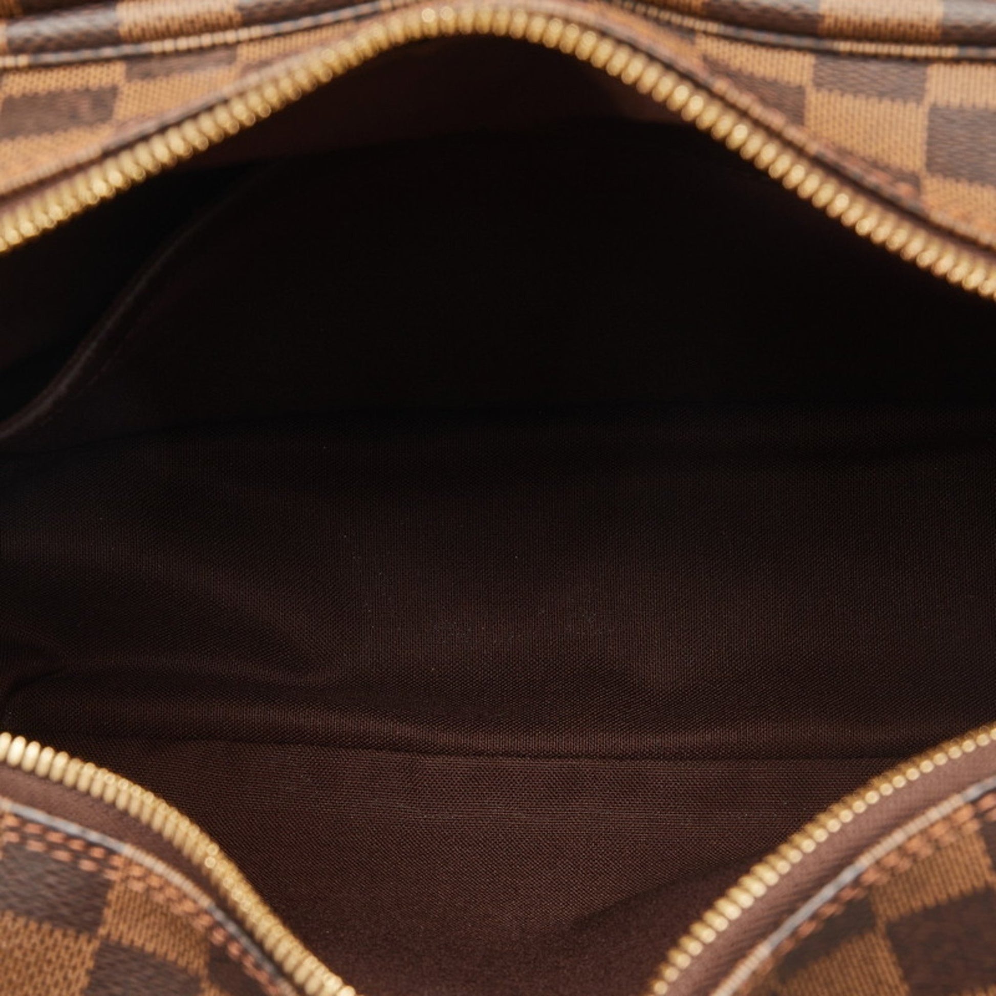 Louis Vuitton Naviglio, Brown, Canvas, shoulder