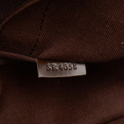 Louis Vuitton Naviglio, Brown, Canvas, shoulder